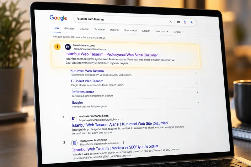 Google Sıralama Sonuçları