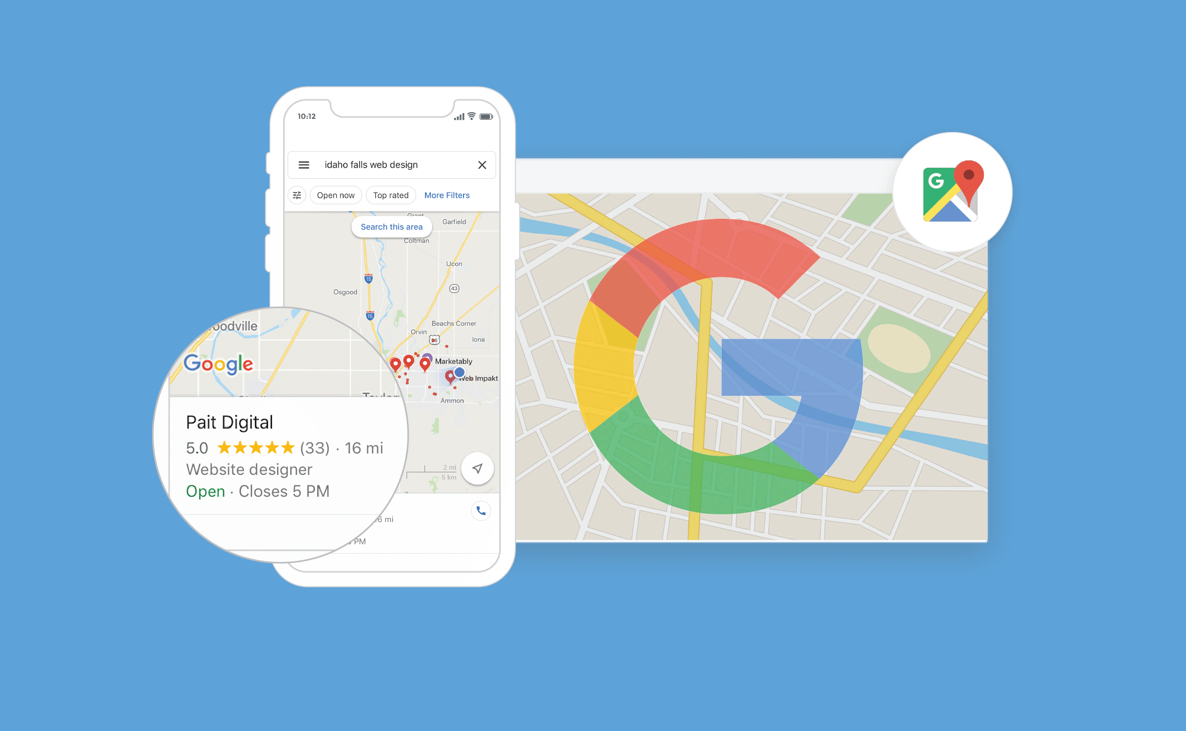 Google Haritalarda Yükselme, ilk Sırada Çıkmak